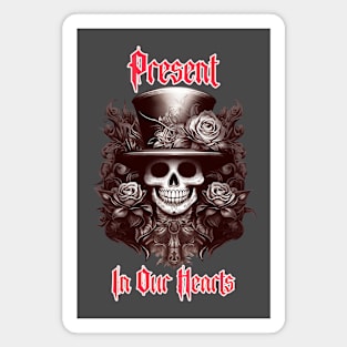 Día de Muertos Present In Our Hearts Magnet